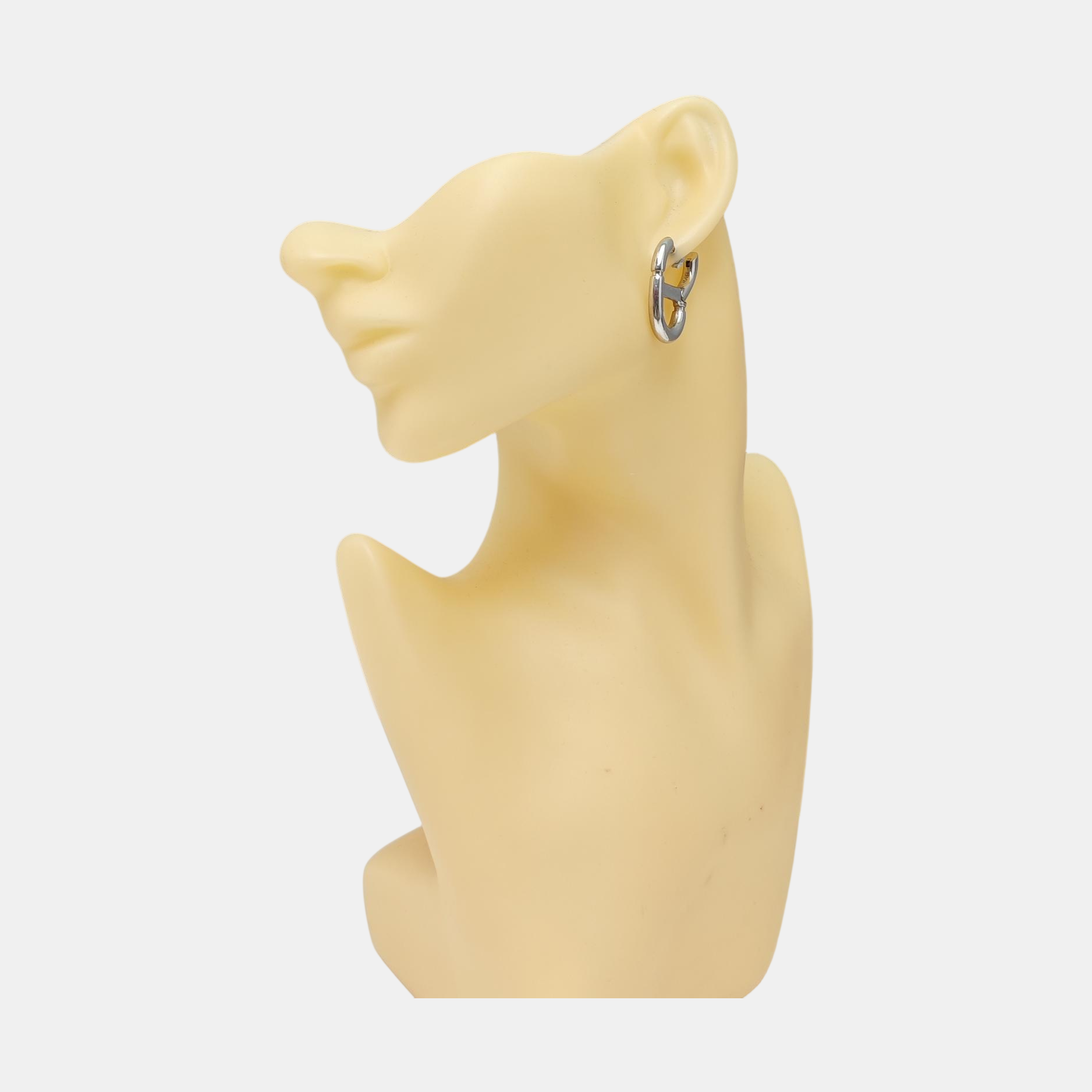 Metal Silver Stud Earrings