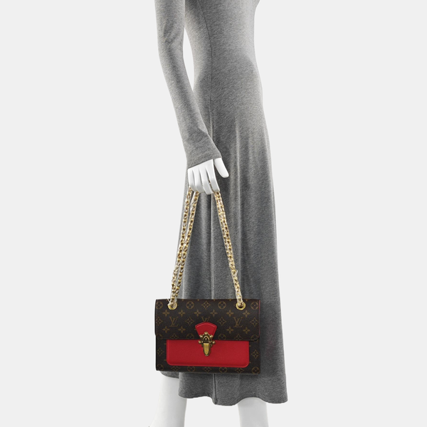 VICTOIRE Monogram Coated Canvas Brown