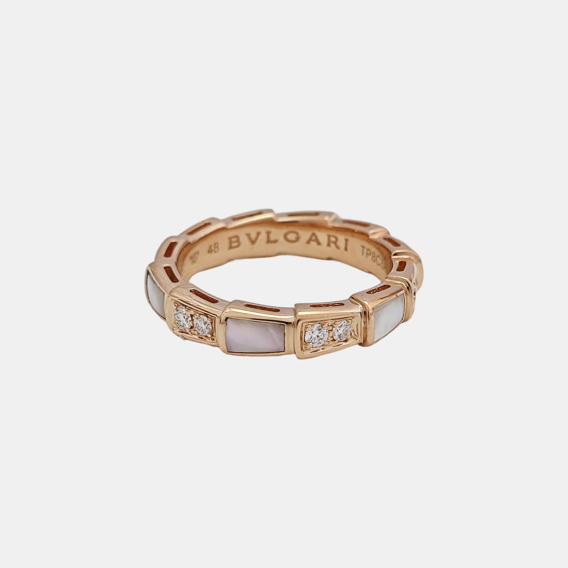 SERPENTI 18k Rose Gold Ring EU 48