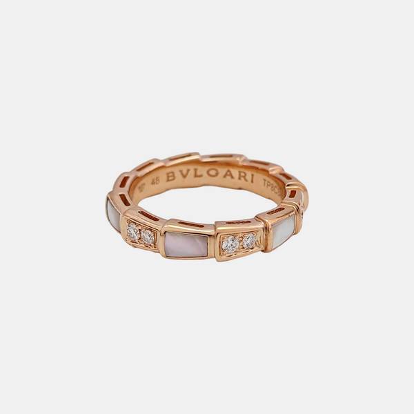 SERPENTI 18k Rose Gold Ring EU 48