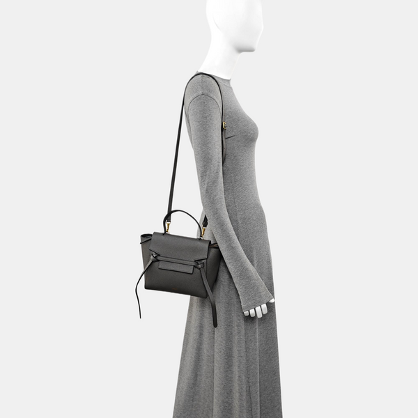 BELT Nano Calfskin Gray