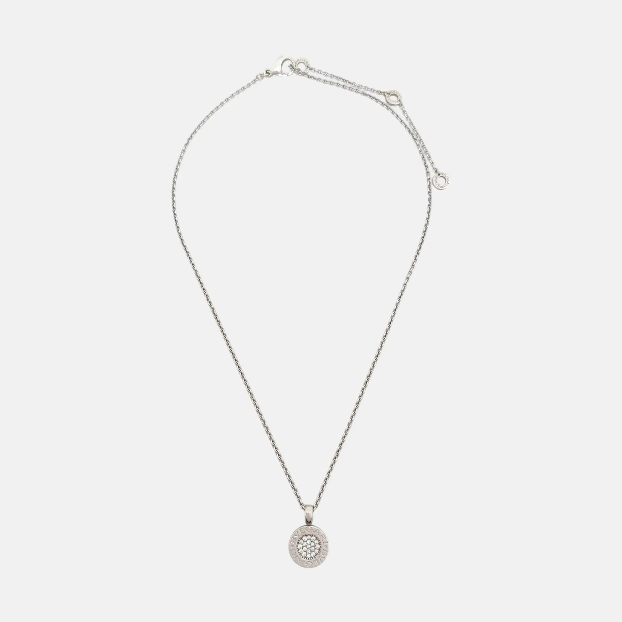 BVLGARI BVLGARI 18k White Gold Silver Necklace