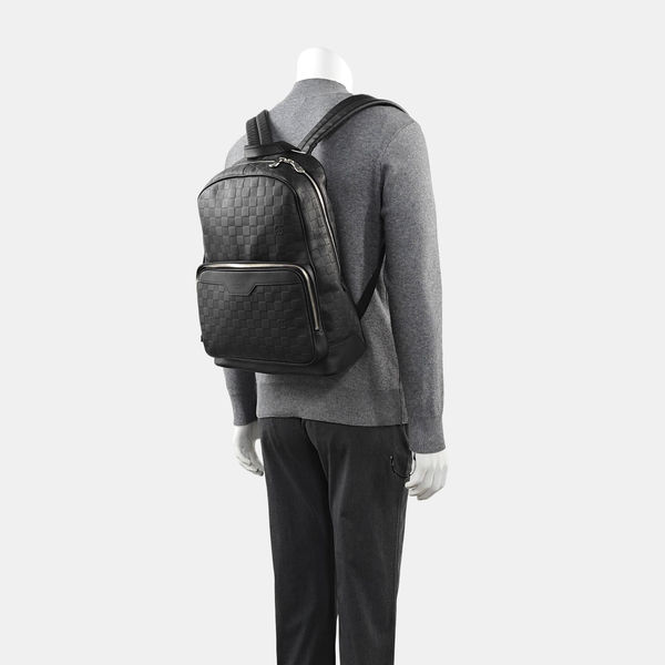 CAMPUS Damier Graphite Calfskin Black