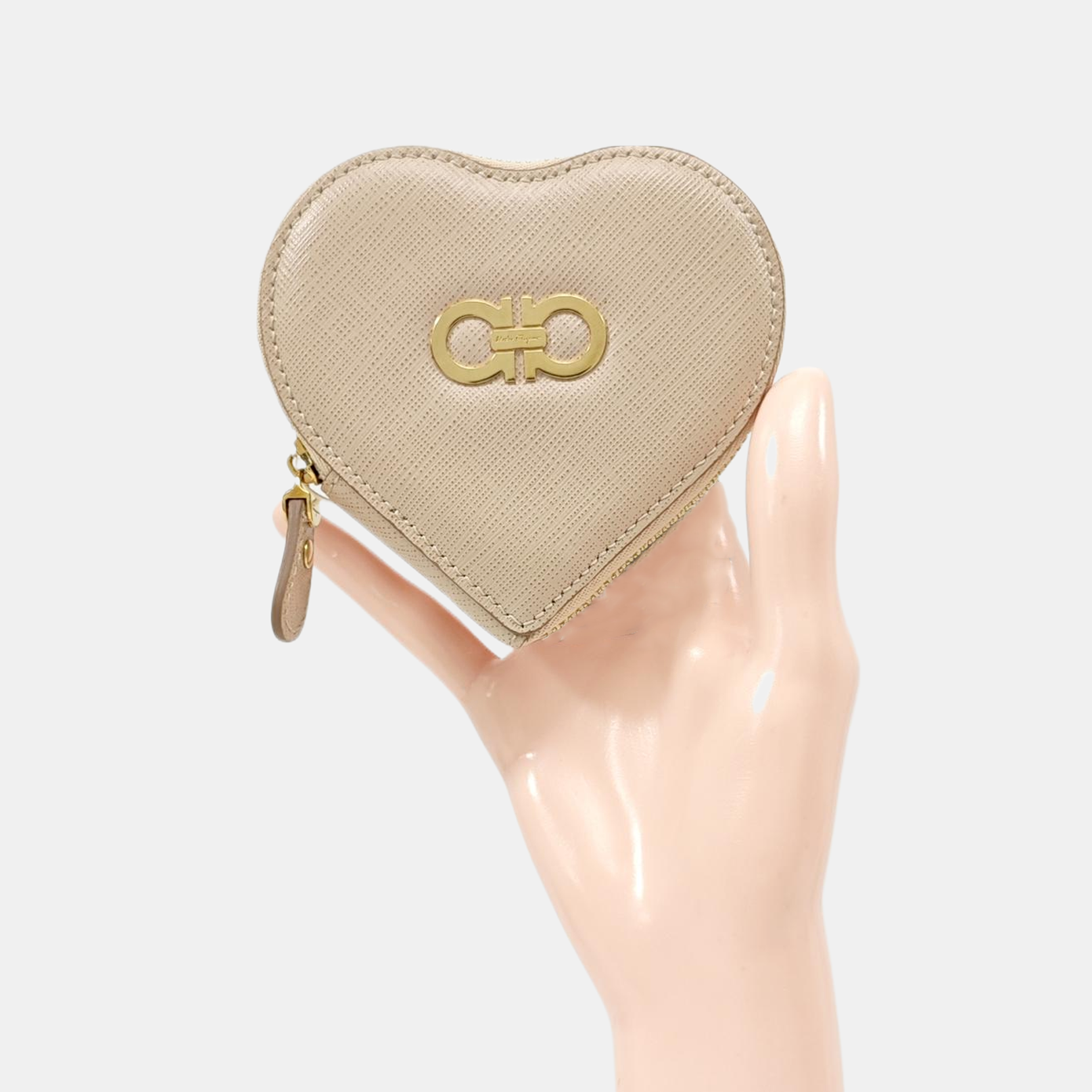 Gancini Calfskin Brown