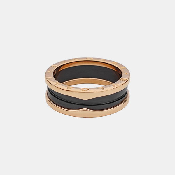 B.ZERO1 18k Rose Gold Ring EU 64