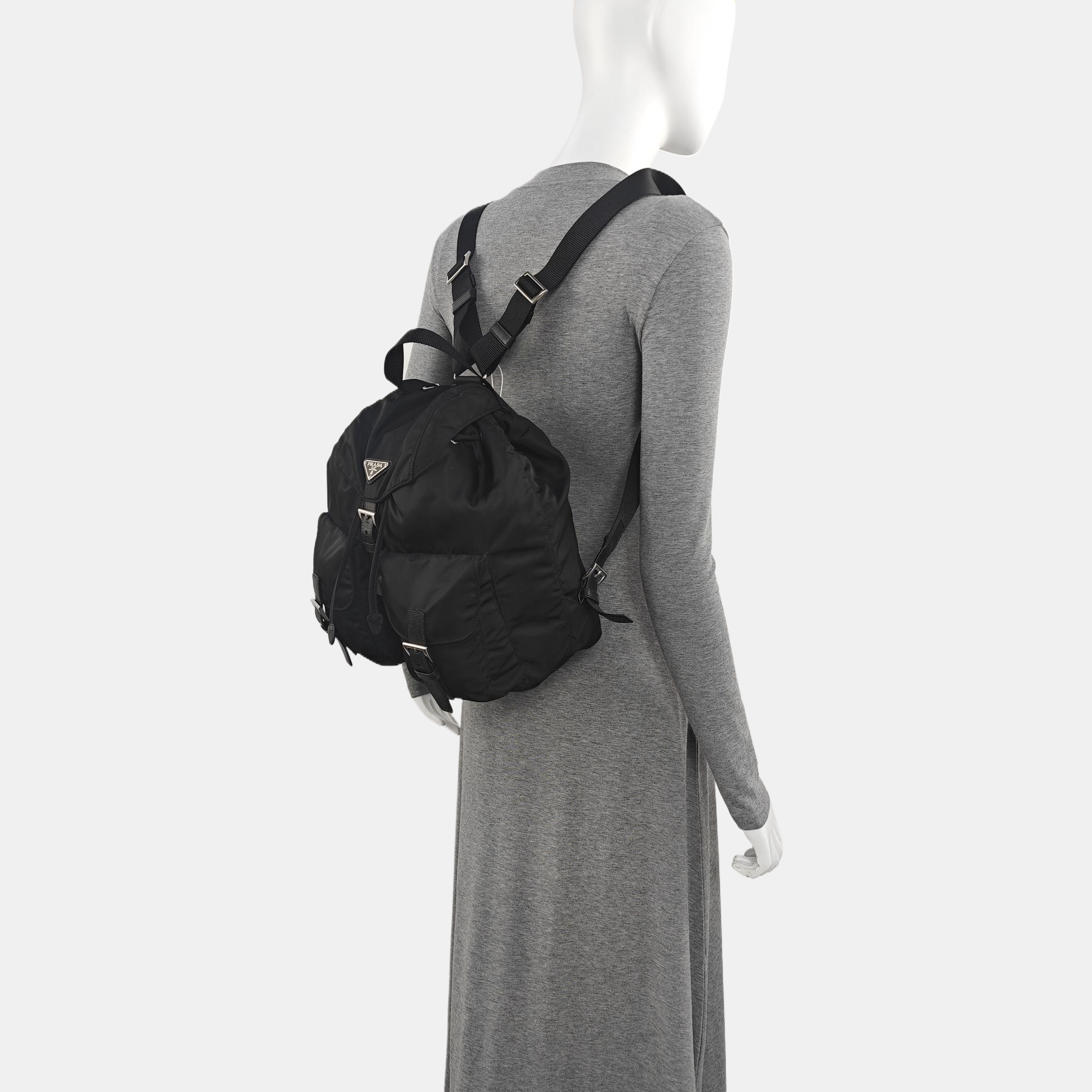 Re-Nylon Medium Nylon Black