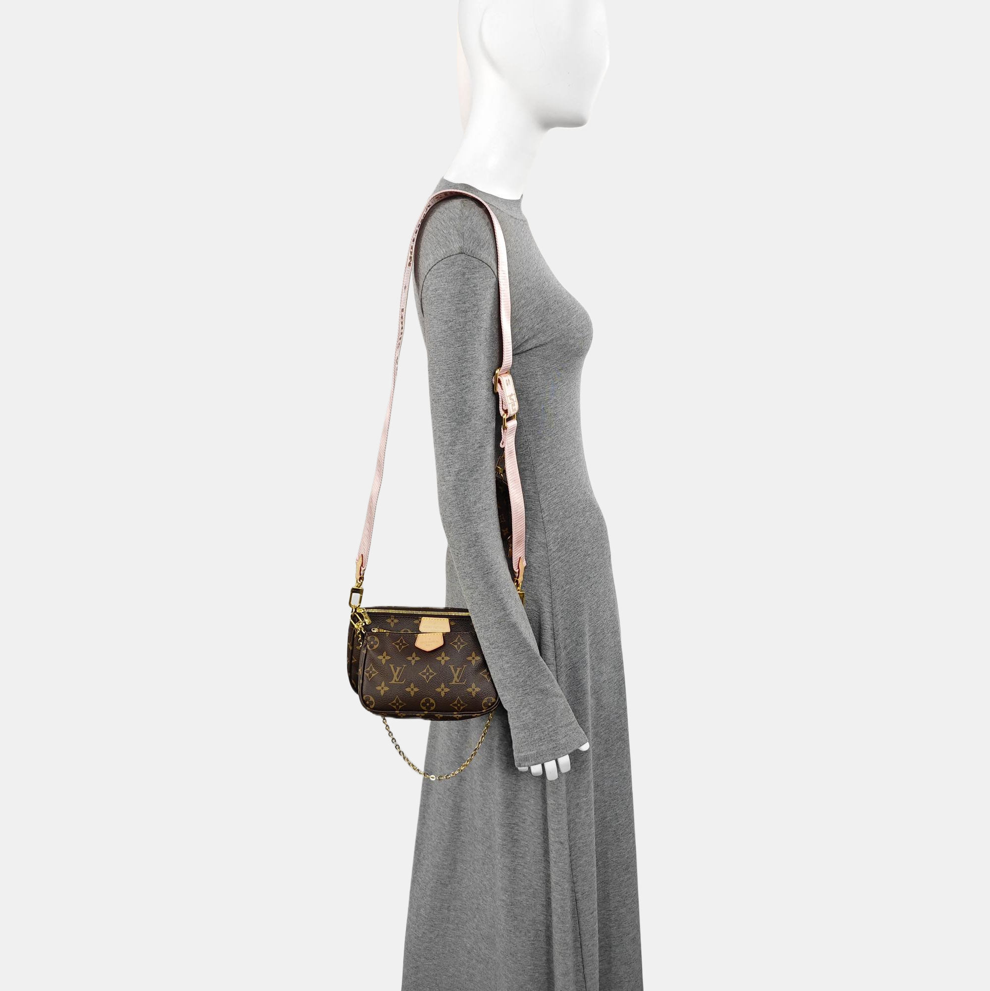MULTI Monogram Coated Canvas Brown
