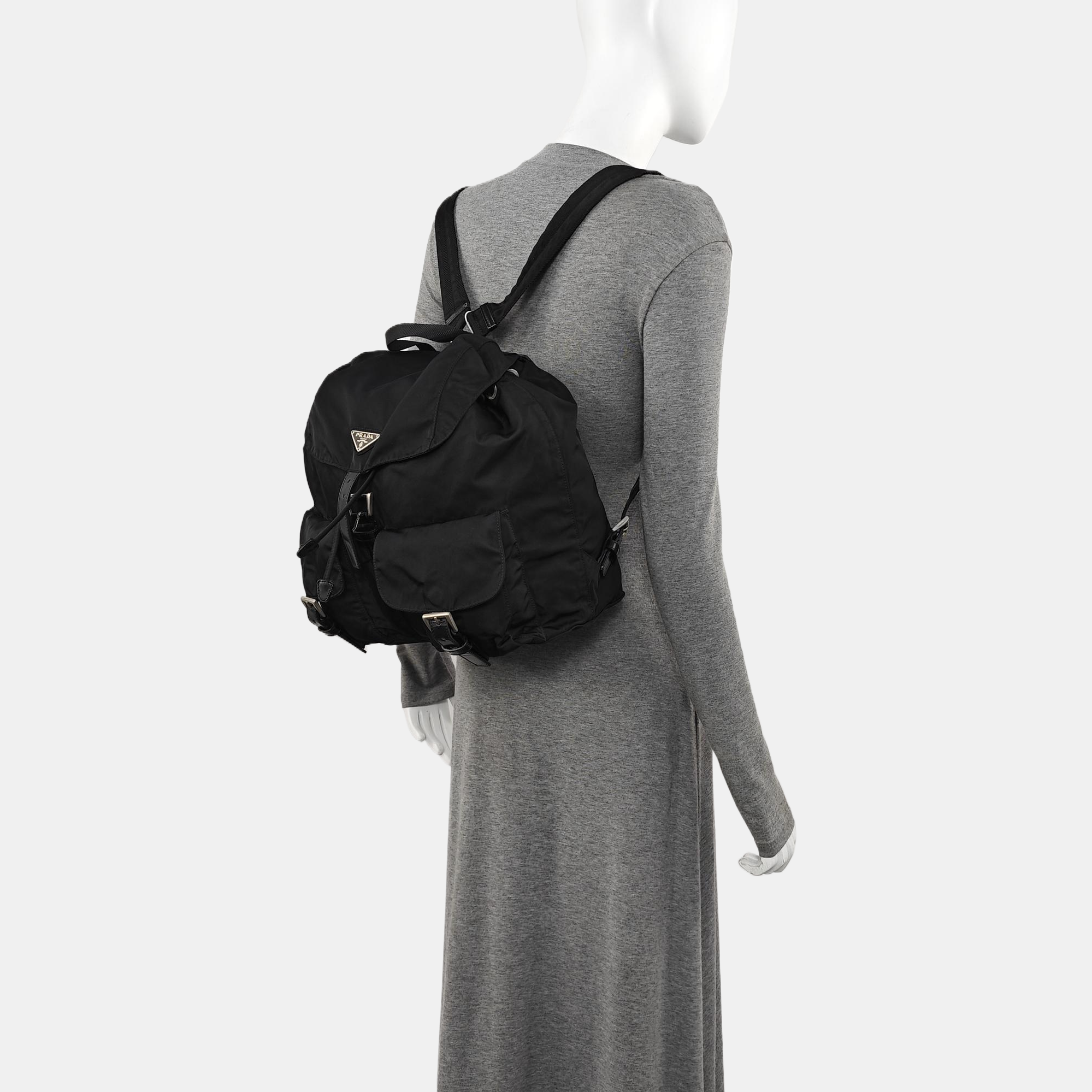 Re-Nylon Medium Nylon Black