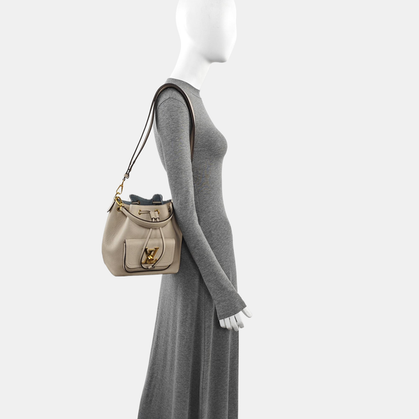 LOCKME BB Calfskin Gray