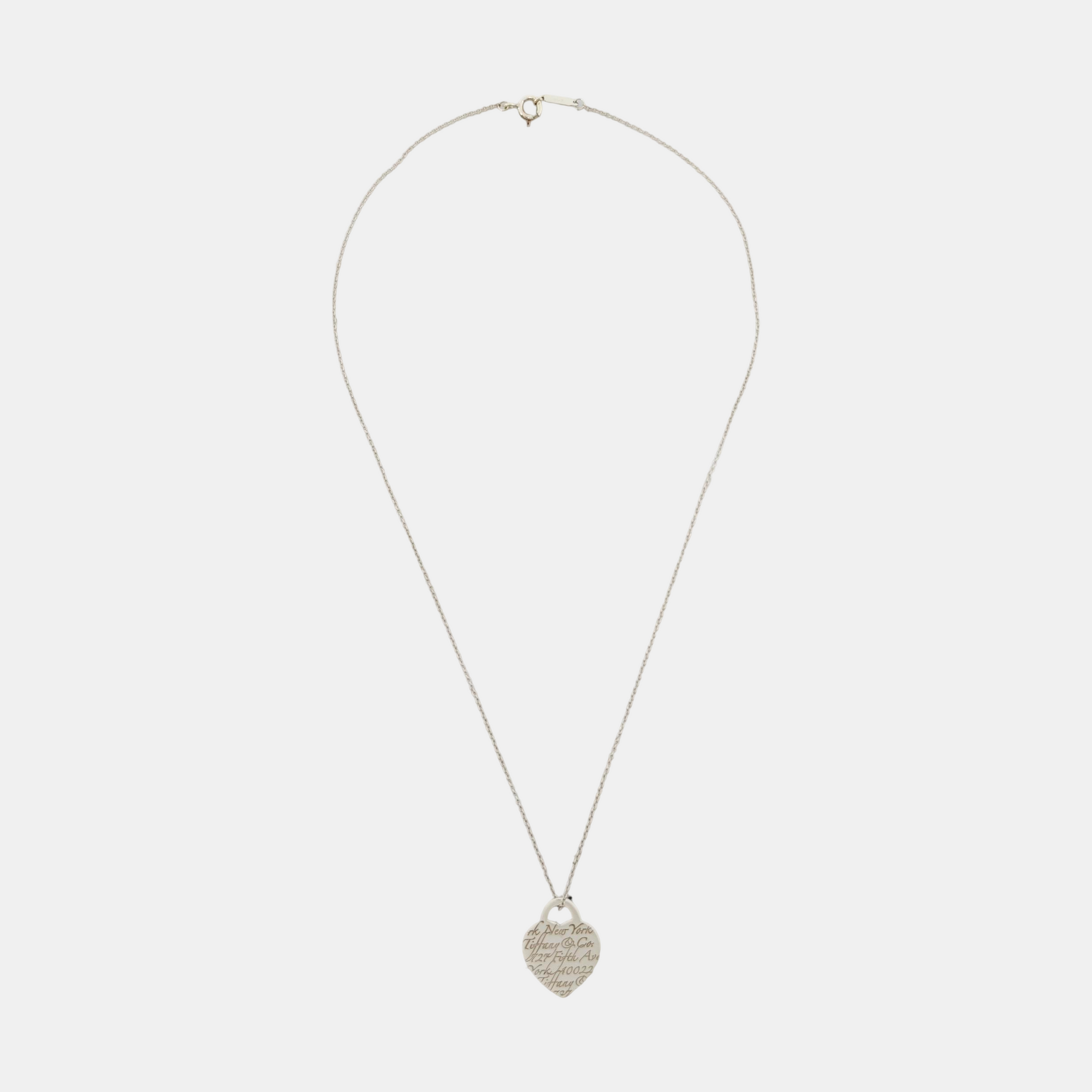 Return To Tiffany 925 Sterling Silver Necklace