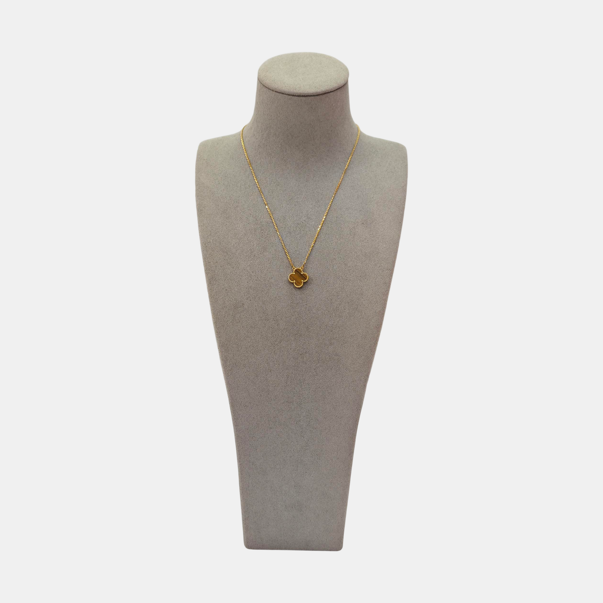 Vintage Alhambra 18k Gold Necklace