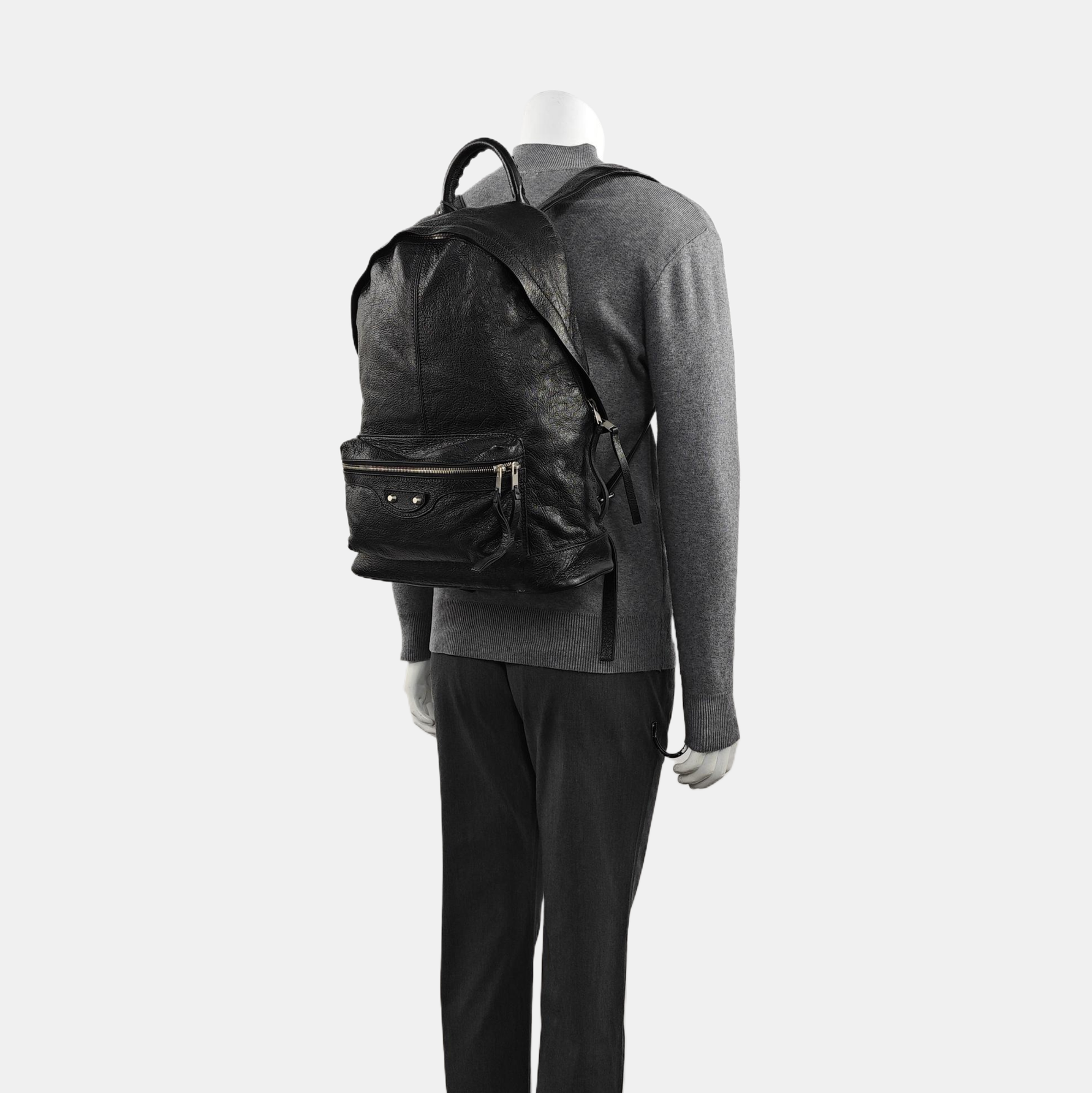 Classic City Small Lambskin Black