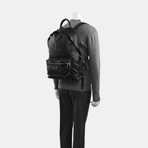 Classic City Small Lambskin Black