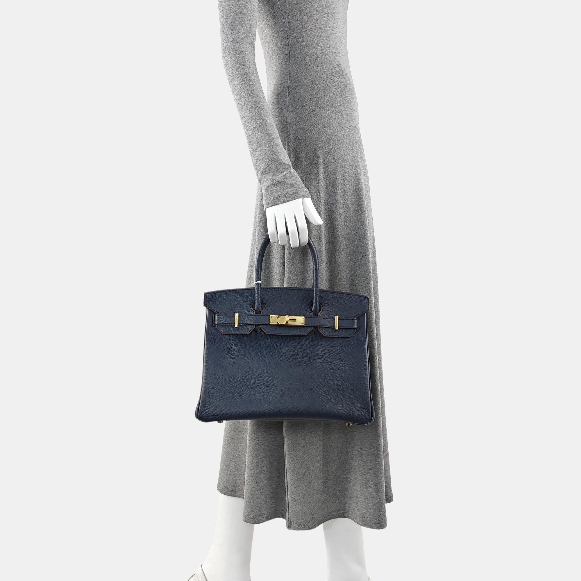 Birkin 30 Epsom Blue