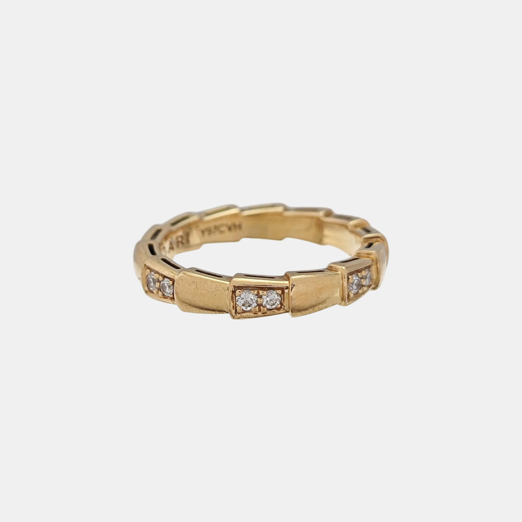 SERPENTI 18k Rose Gold Ring EU 54