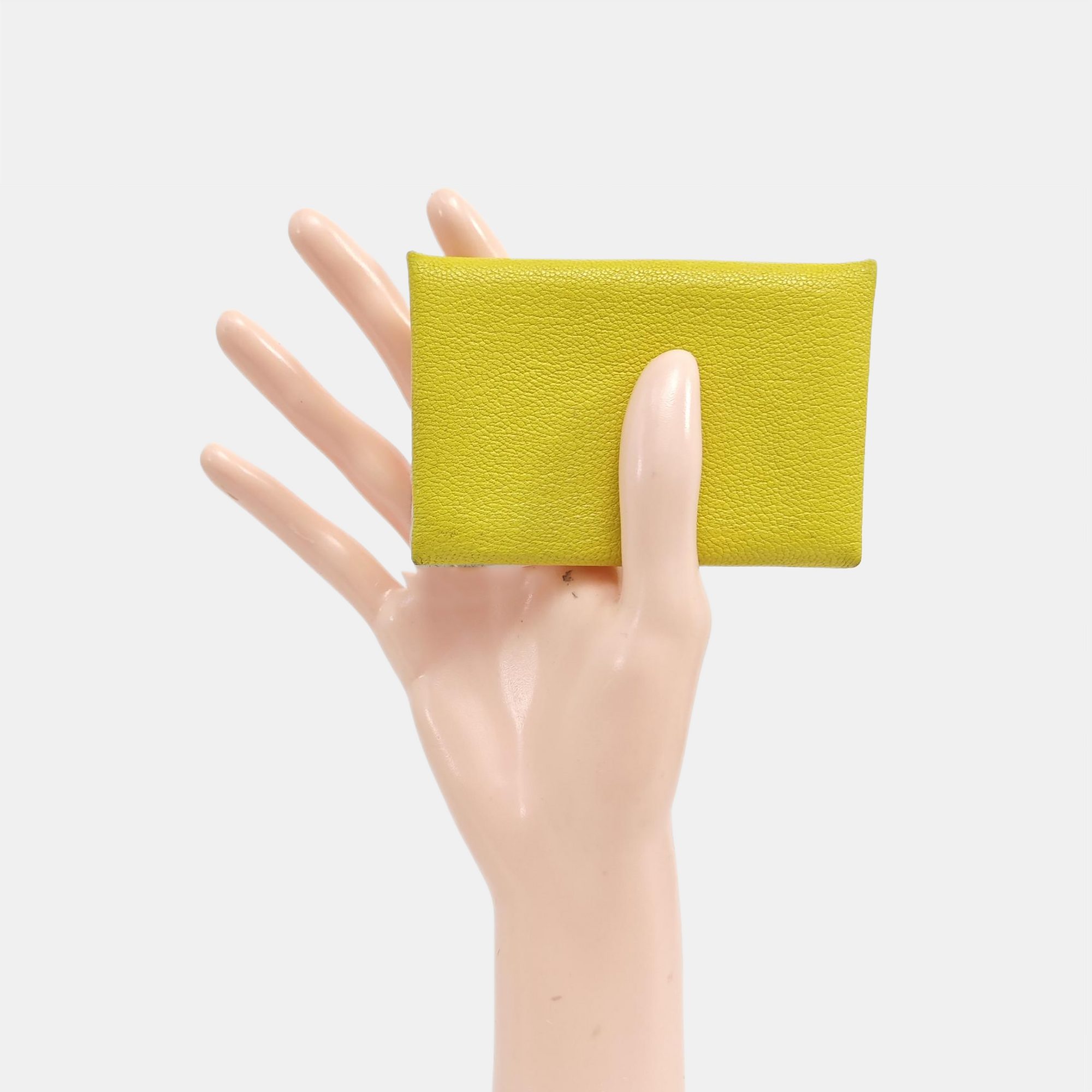Calvi Chèvre Mysore Yellow Card Holder