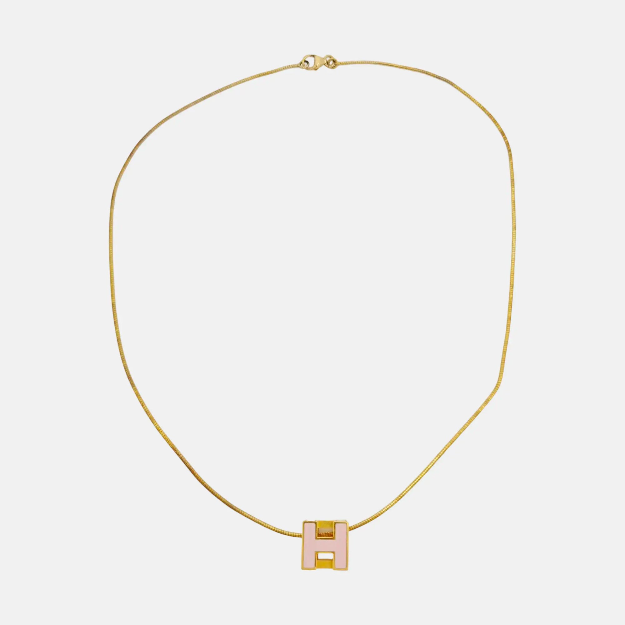 Cage D'h Metal Gold Necklace