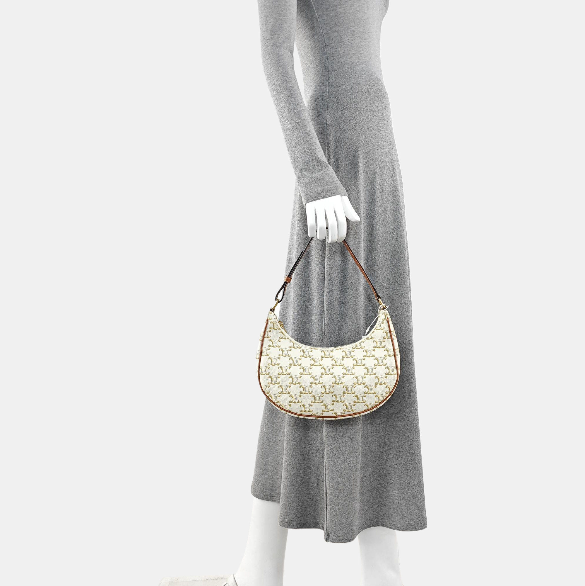 AVA Medium Coated Canvas White