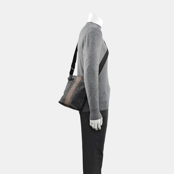 Lambskin Shoulder Bag Black