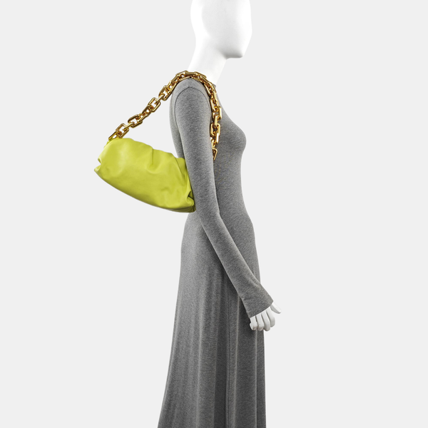 The Pouch Calfskin Green