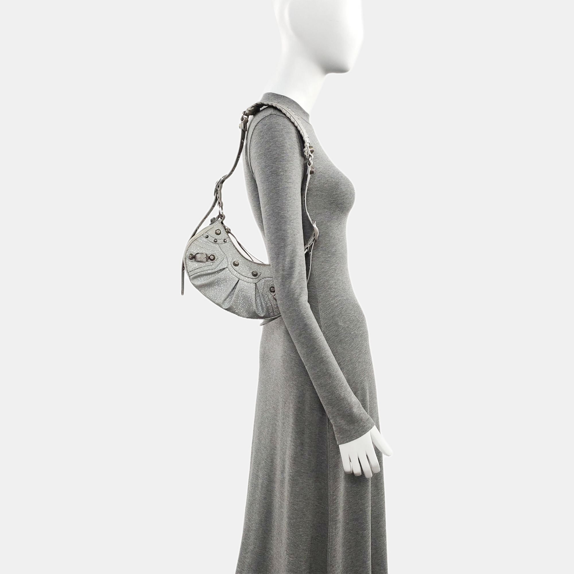 Le Cagole Mini Special Material Silver