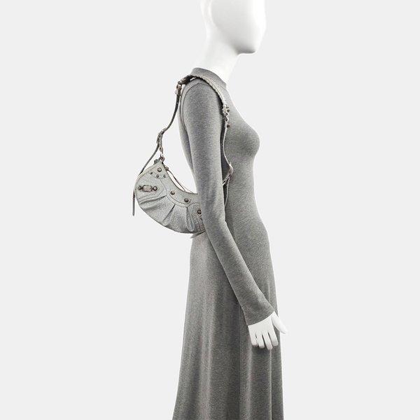 Le Cagole Mini Special Material Silver