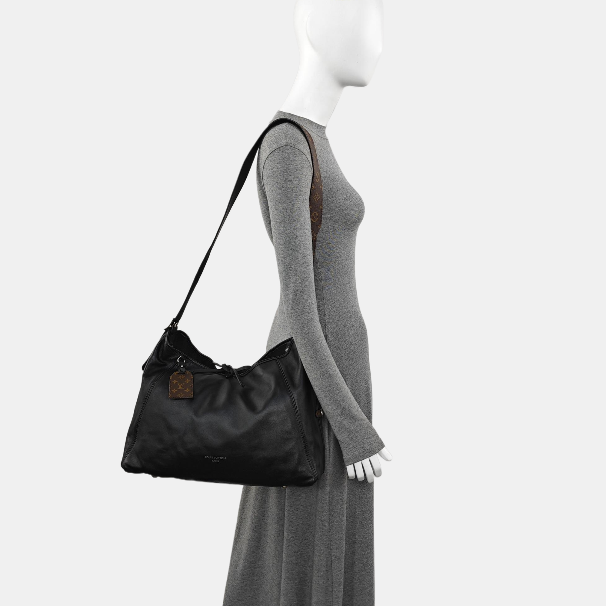 CARRYALL MM Monogram Lambskin Black