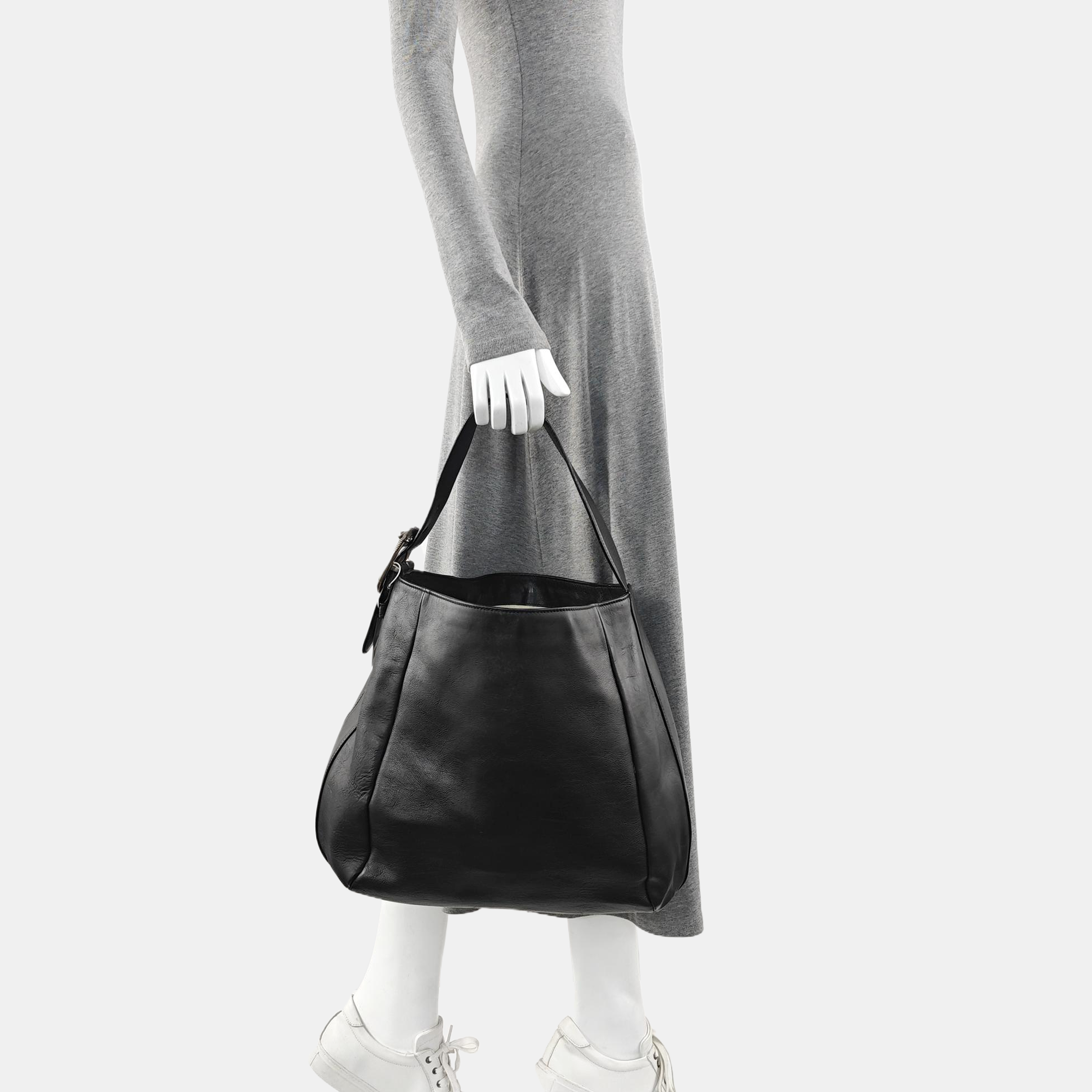 Calfskin Tote Bag Black