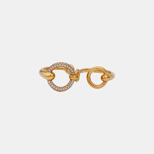 Filet D'or 18k Rose Gold Ring EU 54