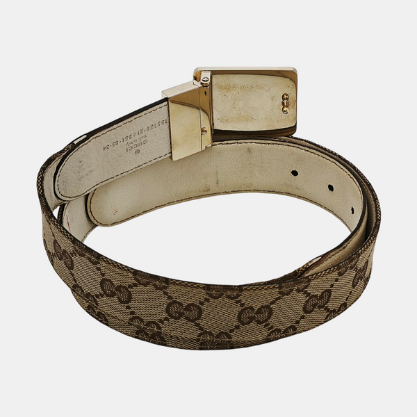 Fabric Belt Brown