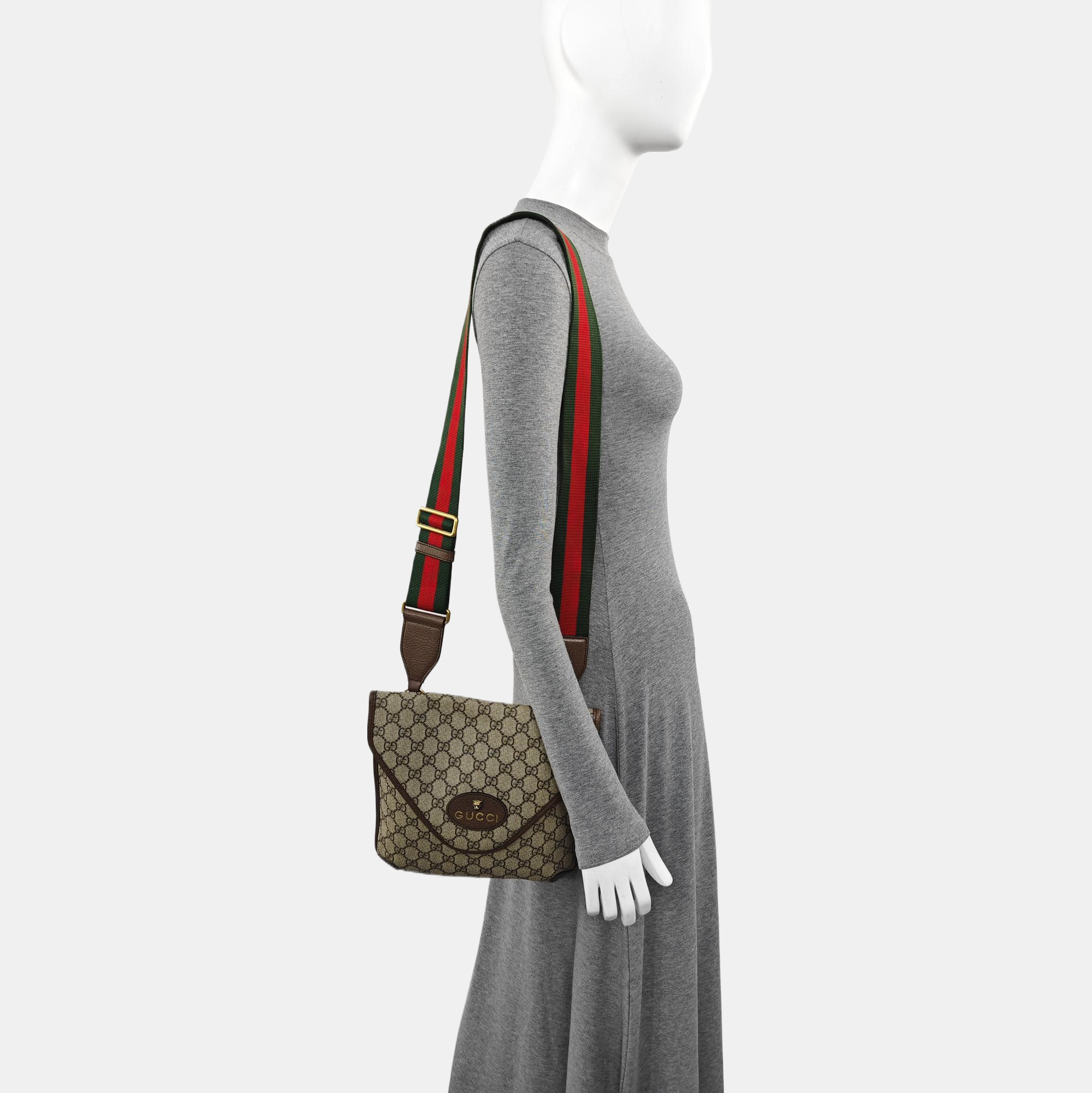 Neo Vintage Monogram Coated Canvas Brown