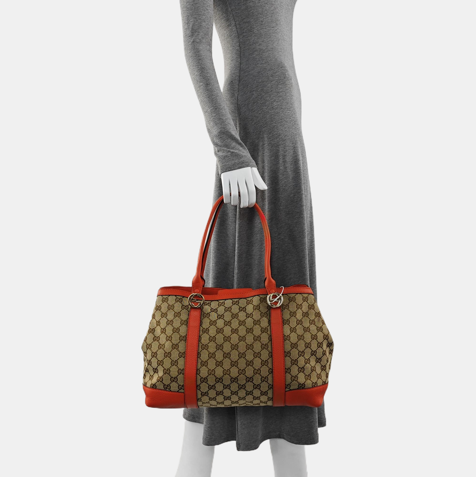 Miss GG Monogram Canvas Brown