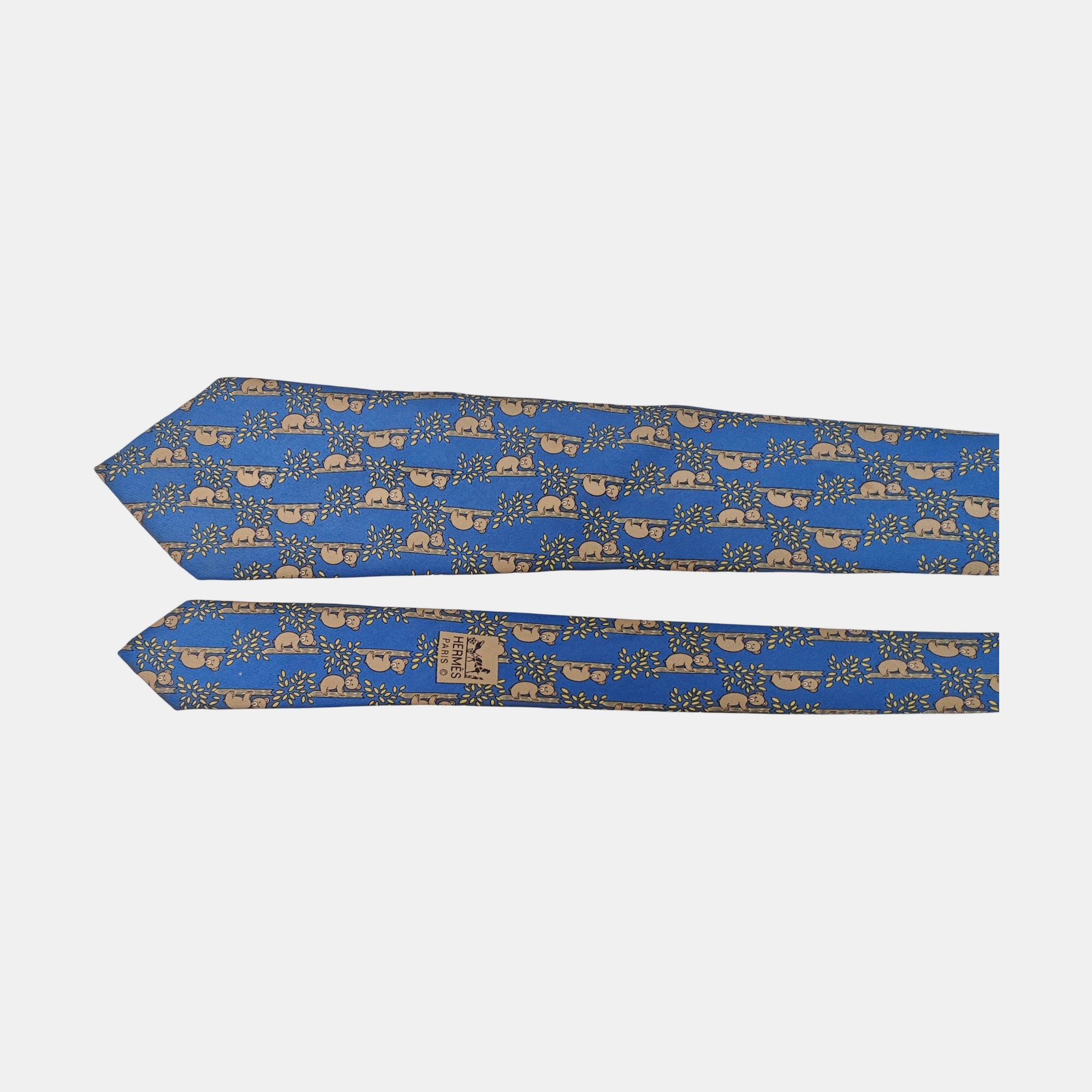 Mulberry Silk Tie Blue
