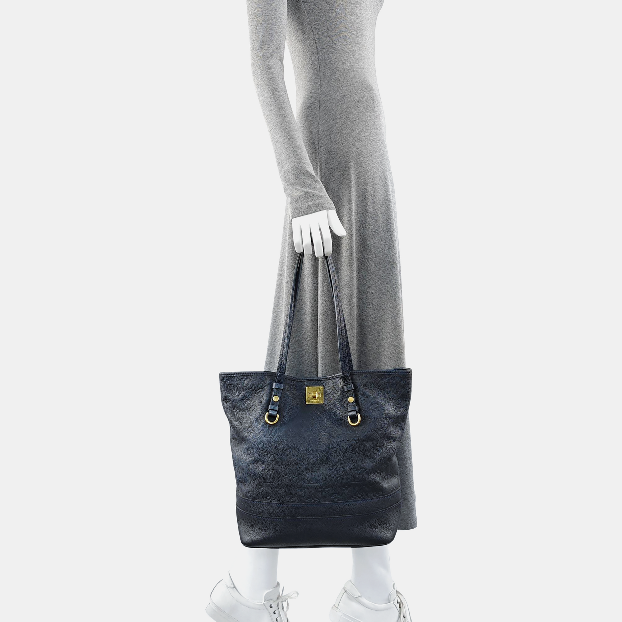 CITADINE PM Monogram Calfskin Blue