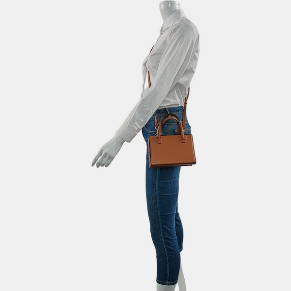Postal Small Calfskin Brown