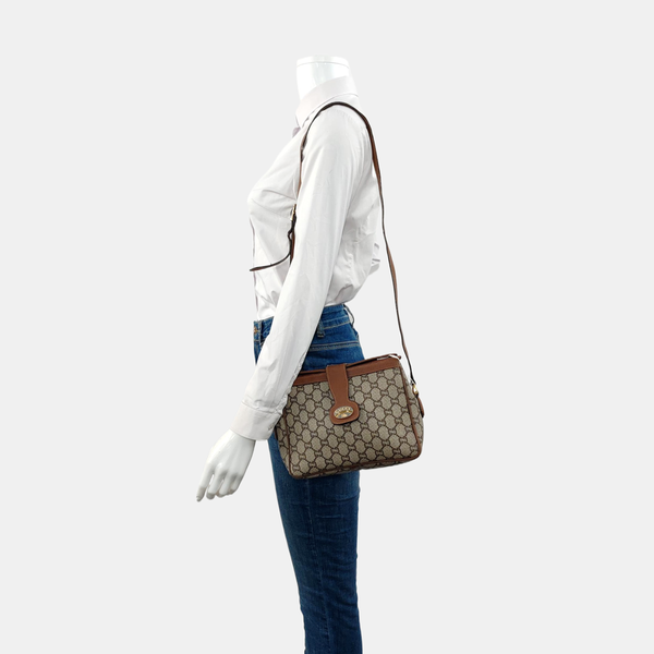 Monogram Coated Canvas Beige