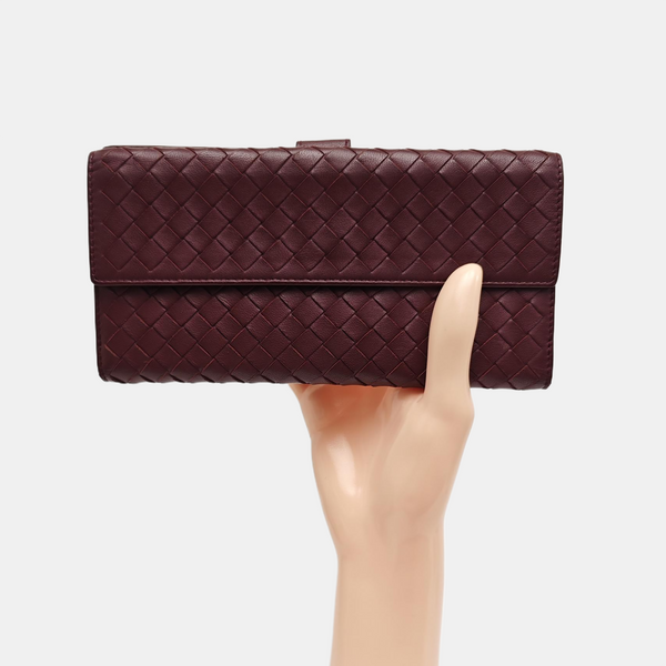 Calfskin Wallet Red
