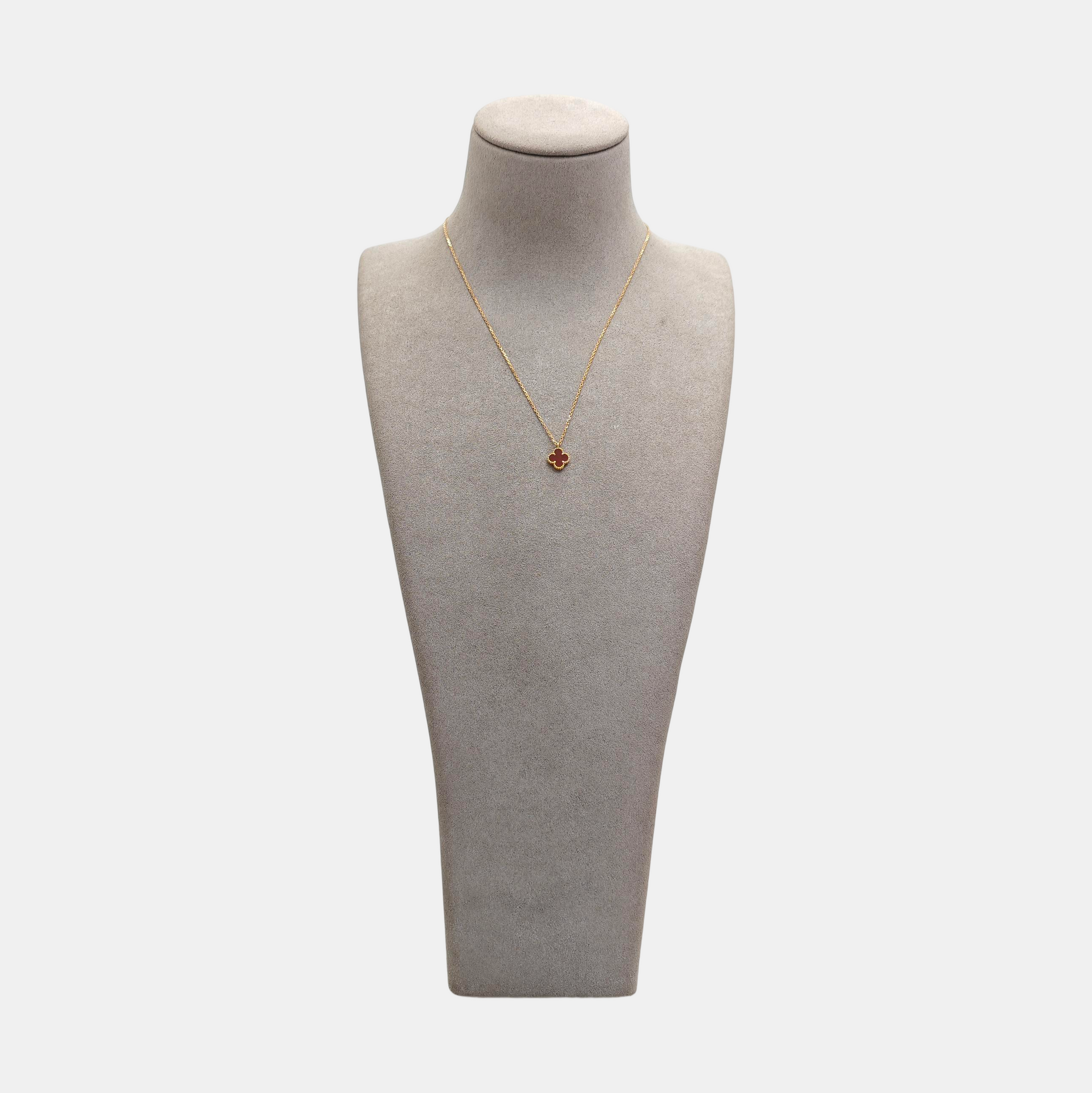 Sweet Alhambra 18k Rose Gold Necklace