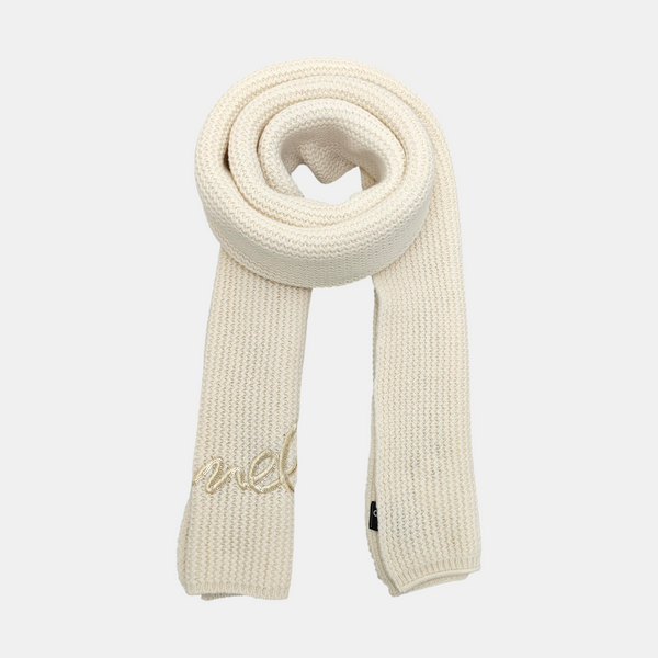 Cashmere Scarf White