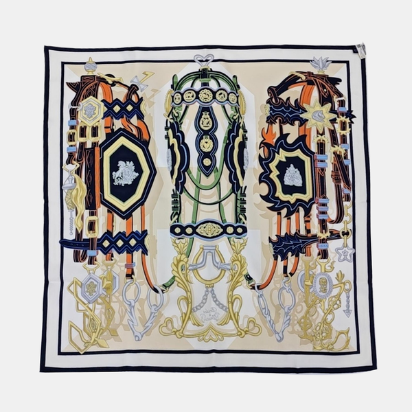 Mulberry Silk Silk Scarf Multicolor