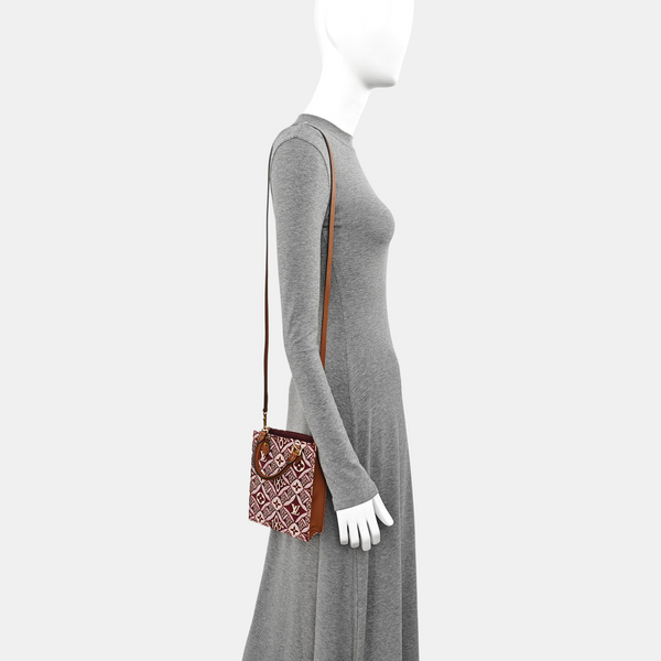 SAC PLAT Mini Fabric Red