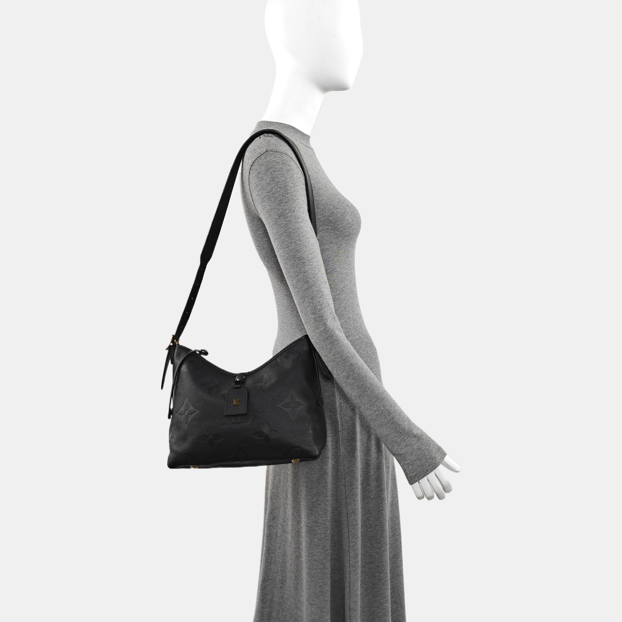 CARRYALL PM Monogram Calfskin Black