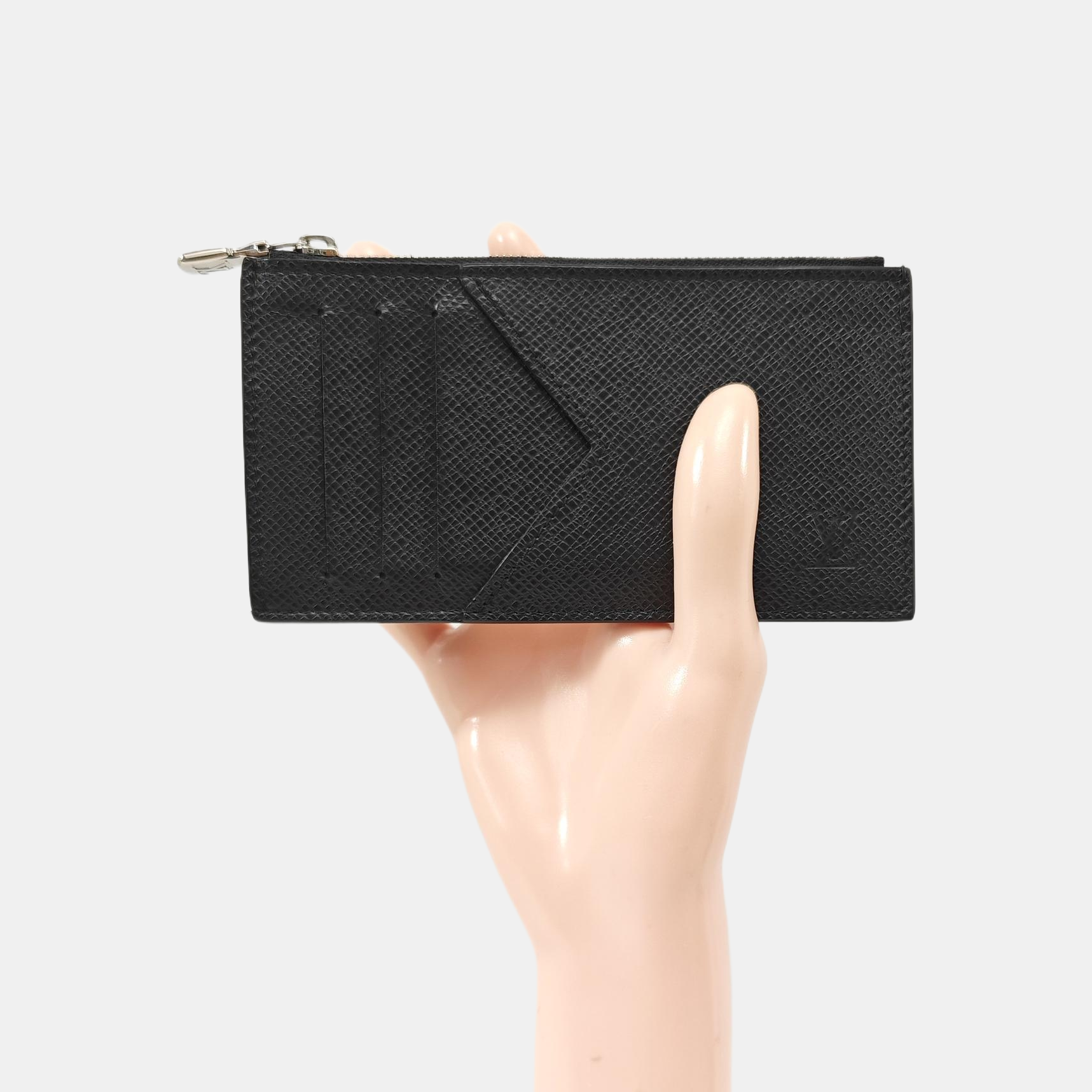 COIN Calfskin Black Wallet