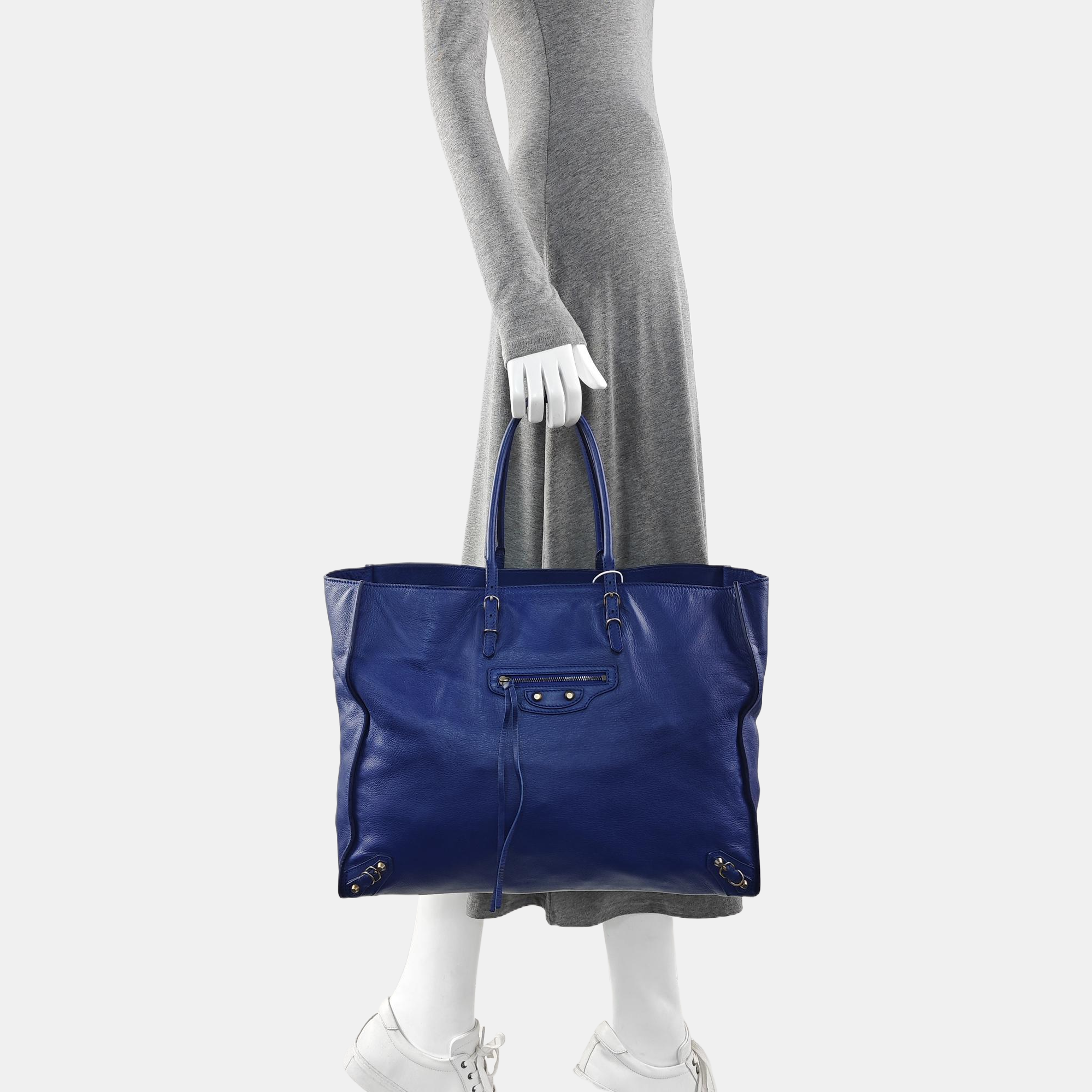 Papier Calfskin Blue