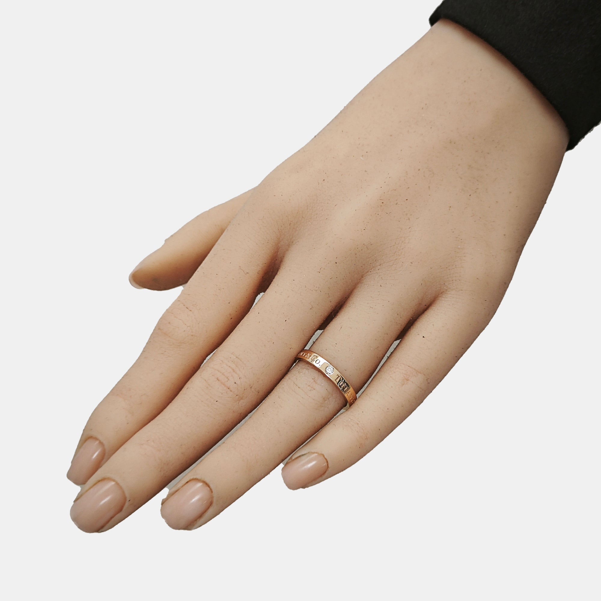 Tiffany &amp; Co. 18k Rose Gold Ring EU 48