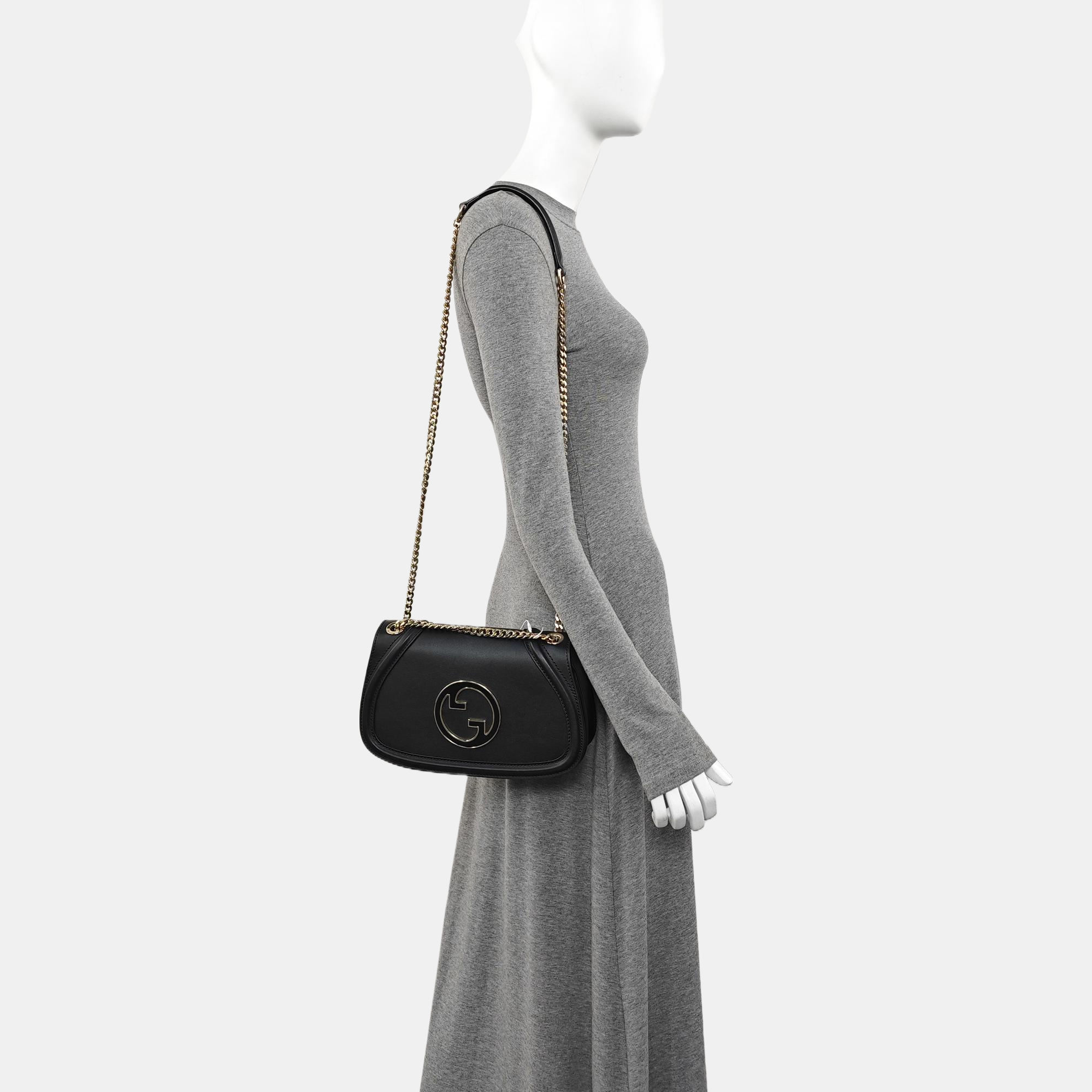 Blondie Medium Calfskin Black