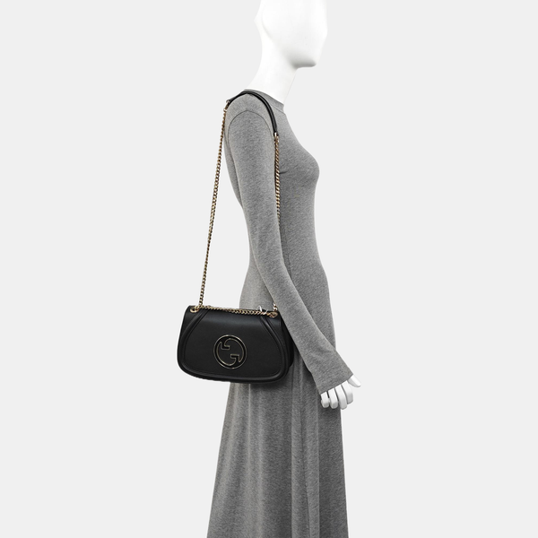 Blondie Medium Calfskin Black