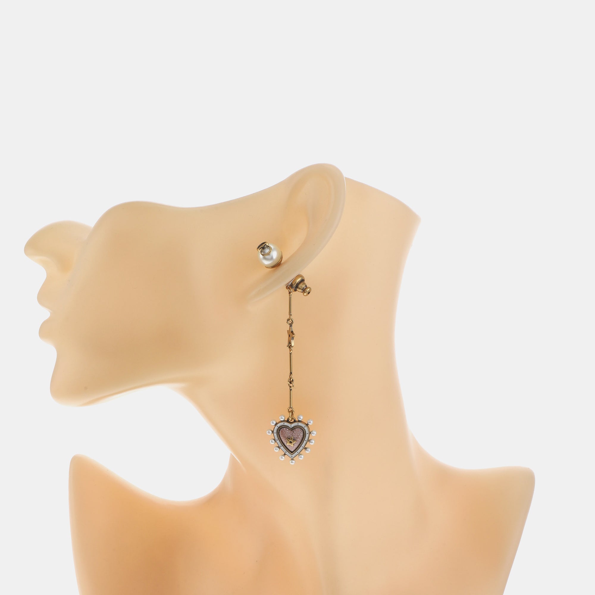 La Petite Tribale Metal Gold Earrings