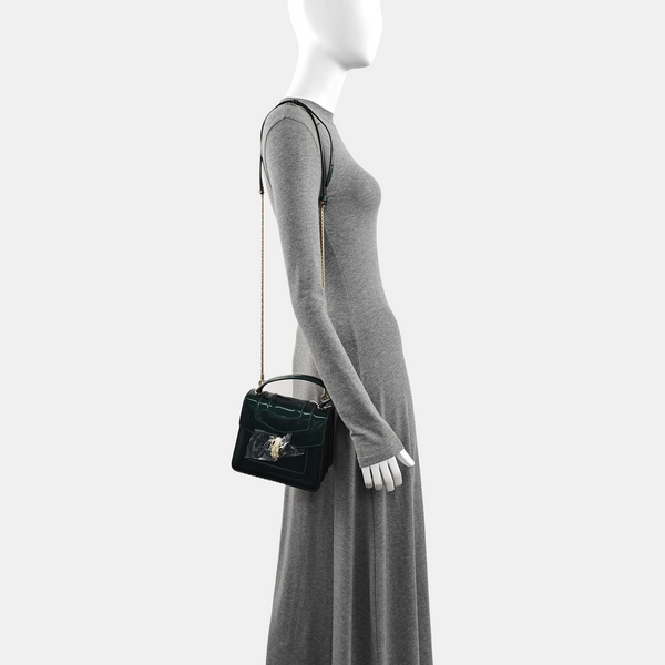 SERPENTI FOREVER Small Calfskin Blue