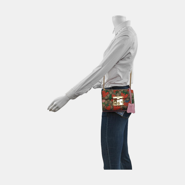Authenticated pre-owned  Padlock Small Monogram Coated Canvas Multicolor - Crossbody Bag at Looply
